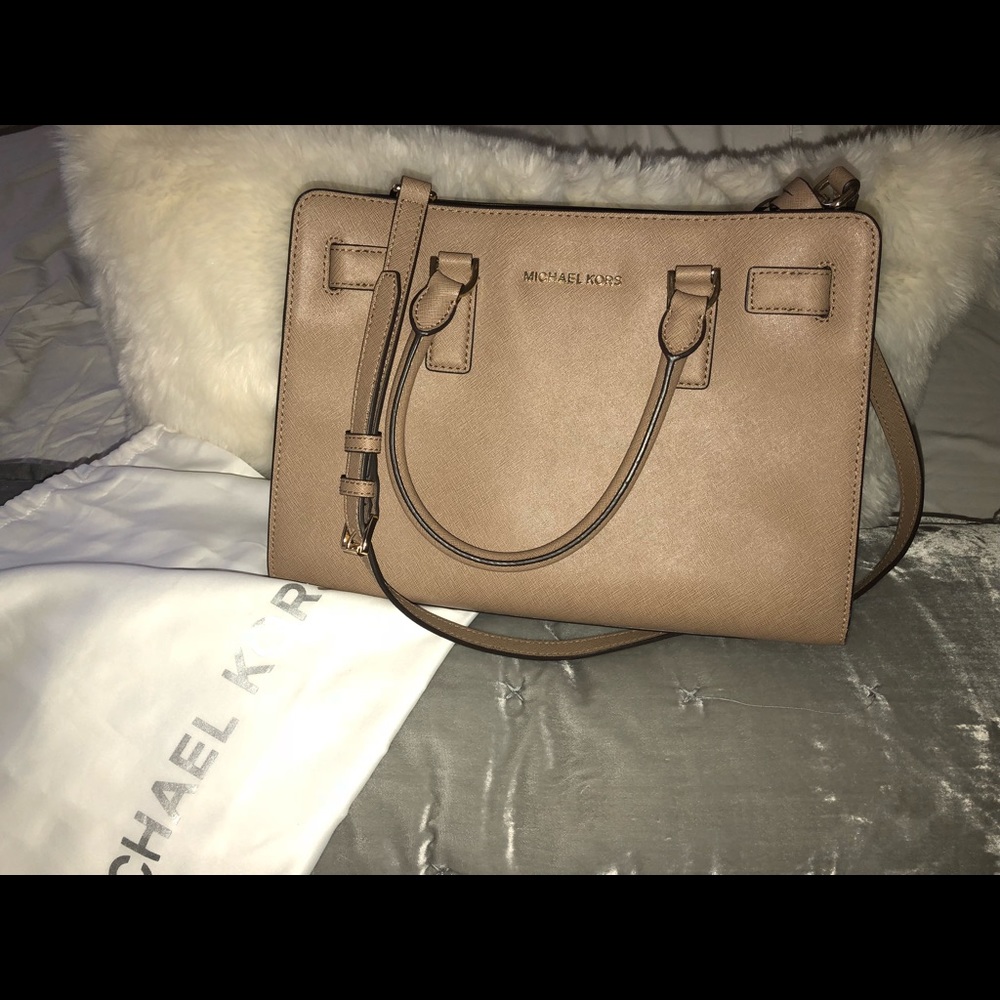 Michael Kors Saffiano Satchel